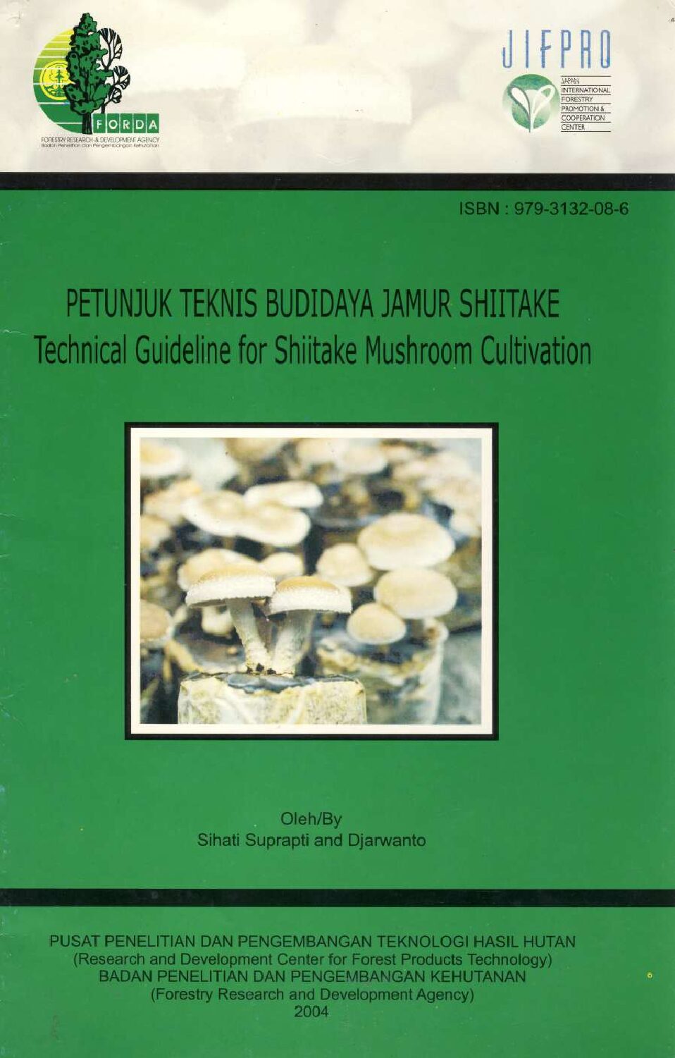 Cover Petunjuk Teknis Budidaya Jamur Shiitake